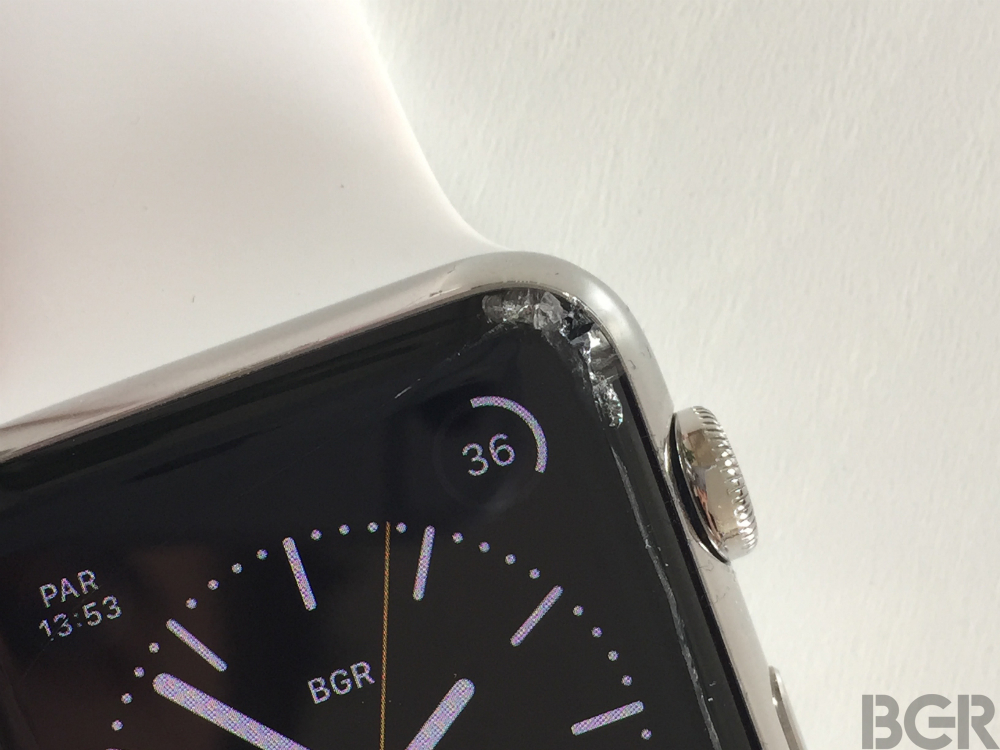 初代Apple Watch 傷多数-