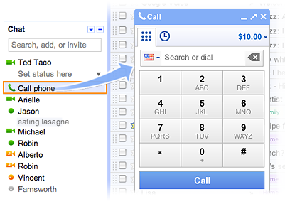 Free Gmail Voice Calling Extension
