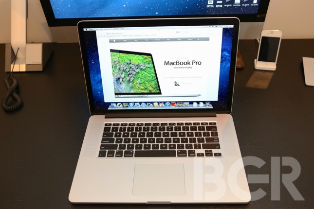 MacBook Pro Retina Display Hands-on