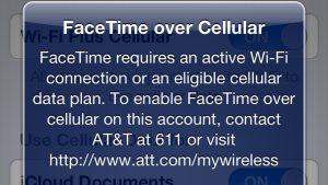AT&T FaceTime Controversy