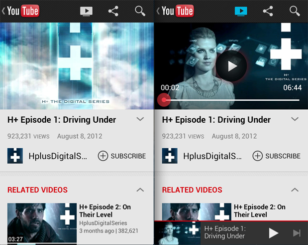 YouTube app New YouTube Android App