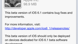 iOS 6 Beta 4