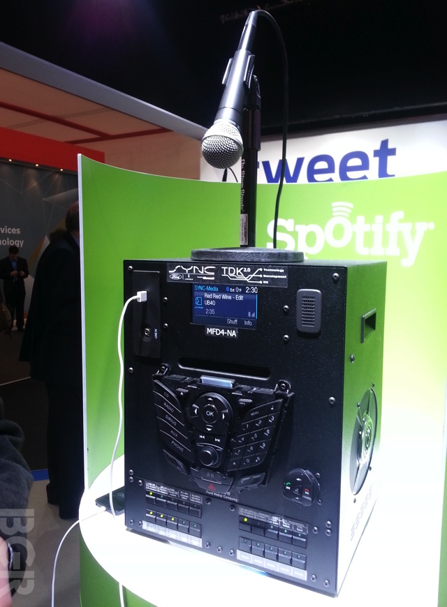 ford sync 2 spotify