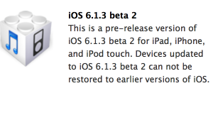 iOS 6.1.3 Download Link