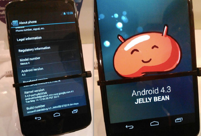 Android 4.3 Release Date 