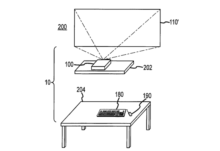 Apple TV Patent Desk-Free Computer