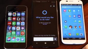 Google Now Siri Cortana Study