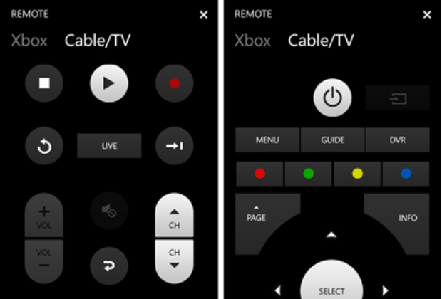 Xbox SmartGlass Update Universal Remote