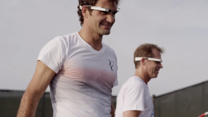 Google Glass Roger Federer Video