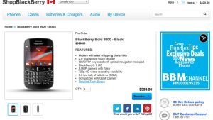 BlacKBerry Bold 9900 Price and Release Date