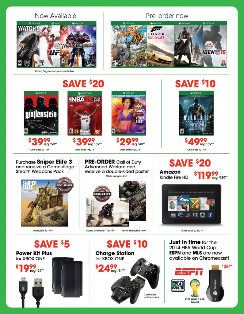 Huge discounts on Xbox One games and accessories coming this weekend at ...