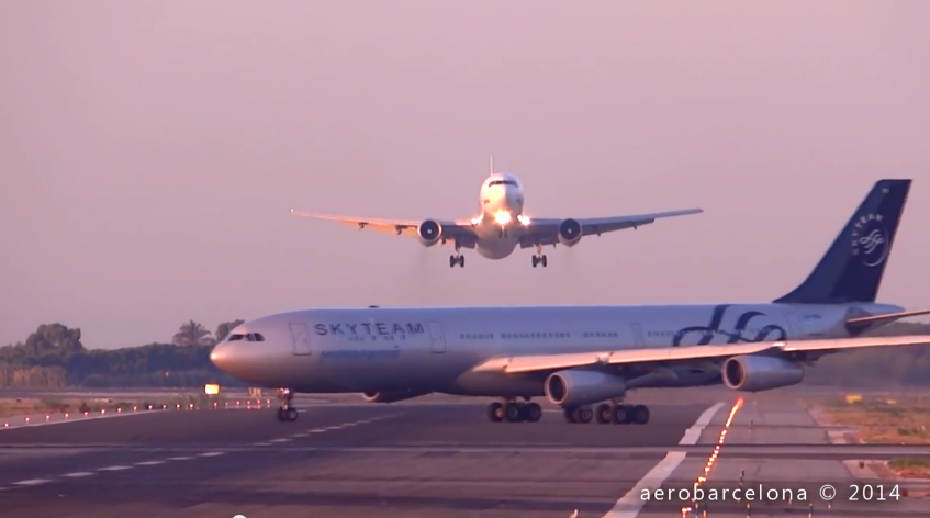 Two Planes Near Collision