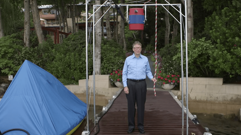 Bill Gates Ice Bucket Challenge