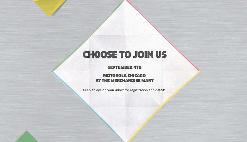 Motorola Moto X+1 Event September 4th