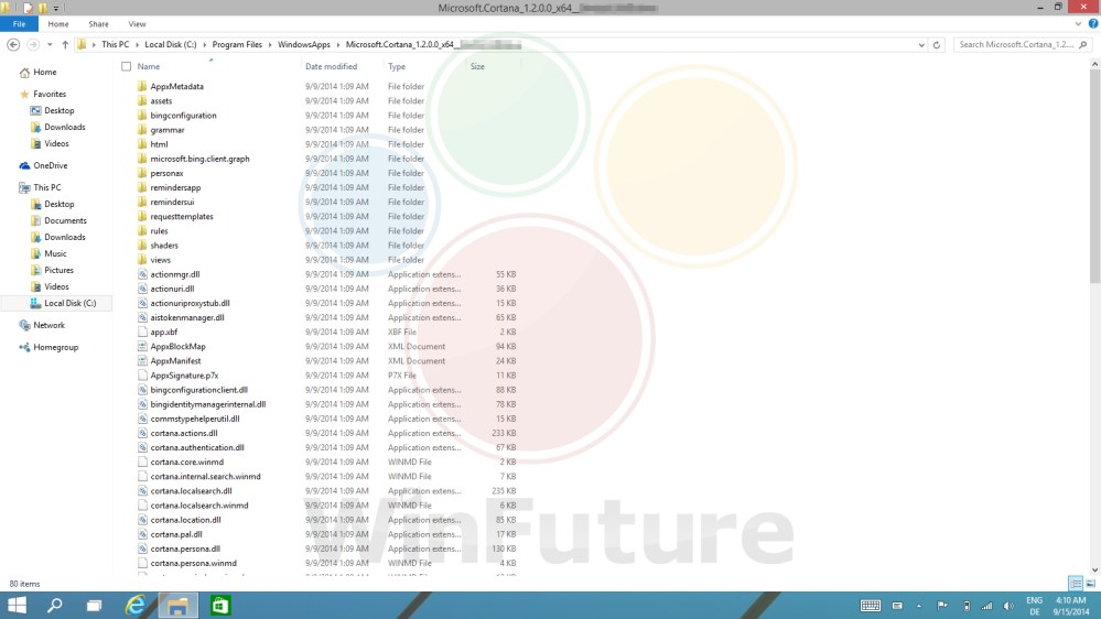 download cortana for windows 8.1