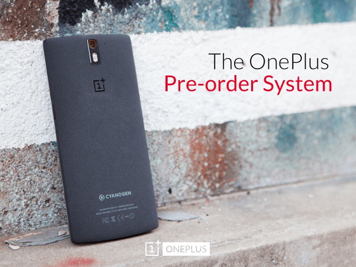 OnePlus One Preorder System