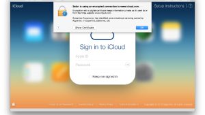 iCloud Phishing Attack