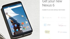 Nexus 6 and 9 Release Date, Price and Preorder