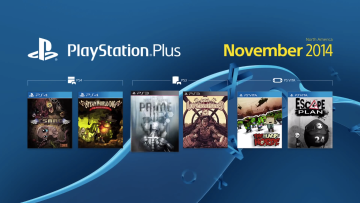 PS4 PS3 PS Vita Free Games November