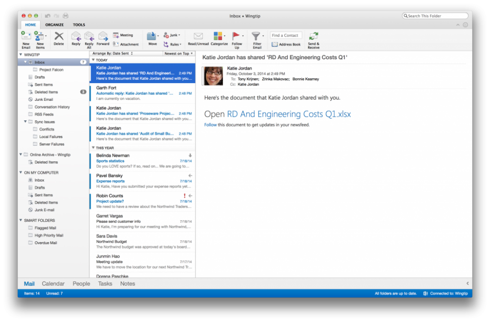 can i download outlook on my mac