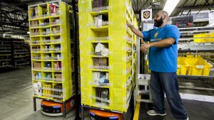 Amazon Kiva Order Fulfillment Robots