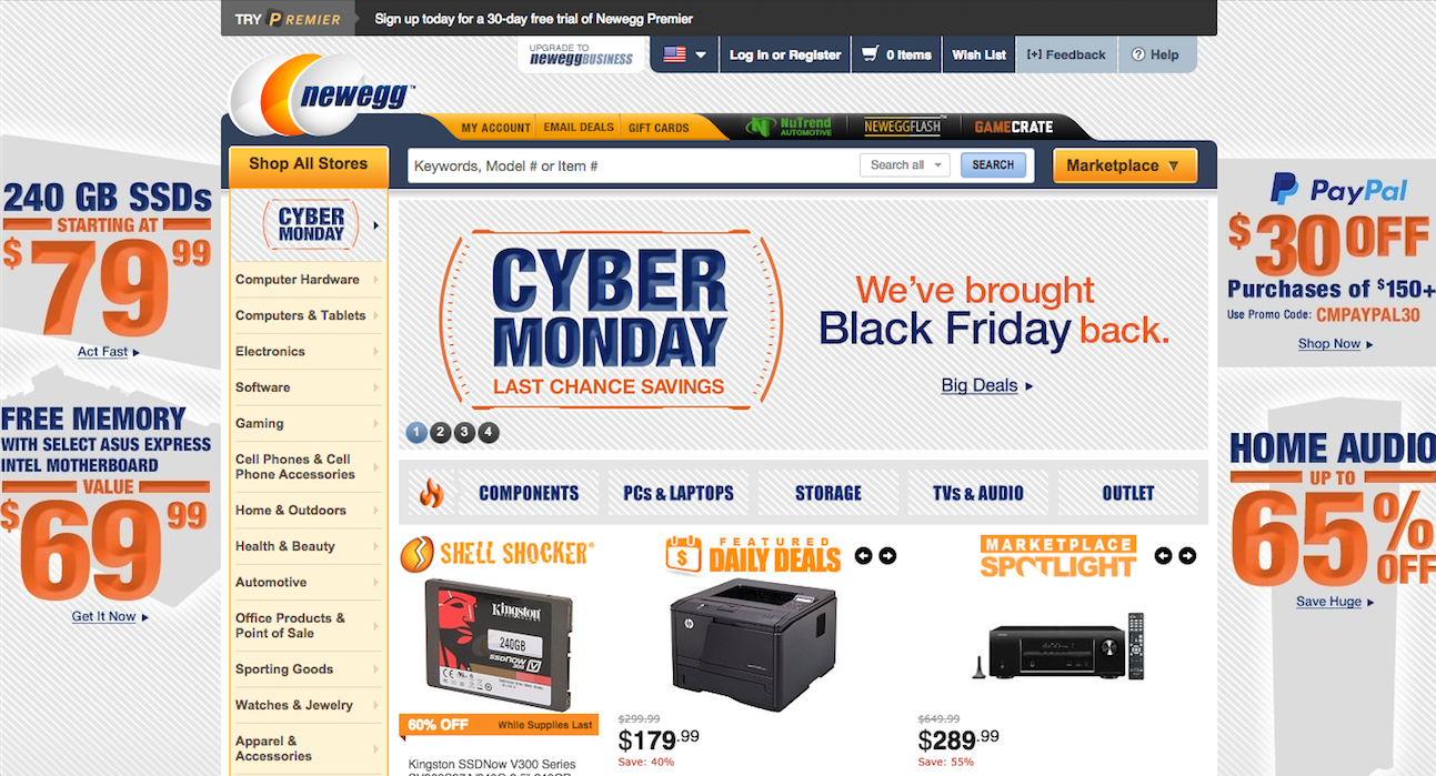 Newegg has some of the best Cyber Monday electronics deals online BGR
