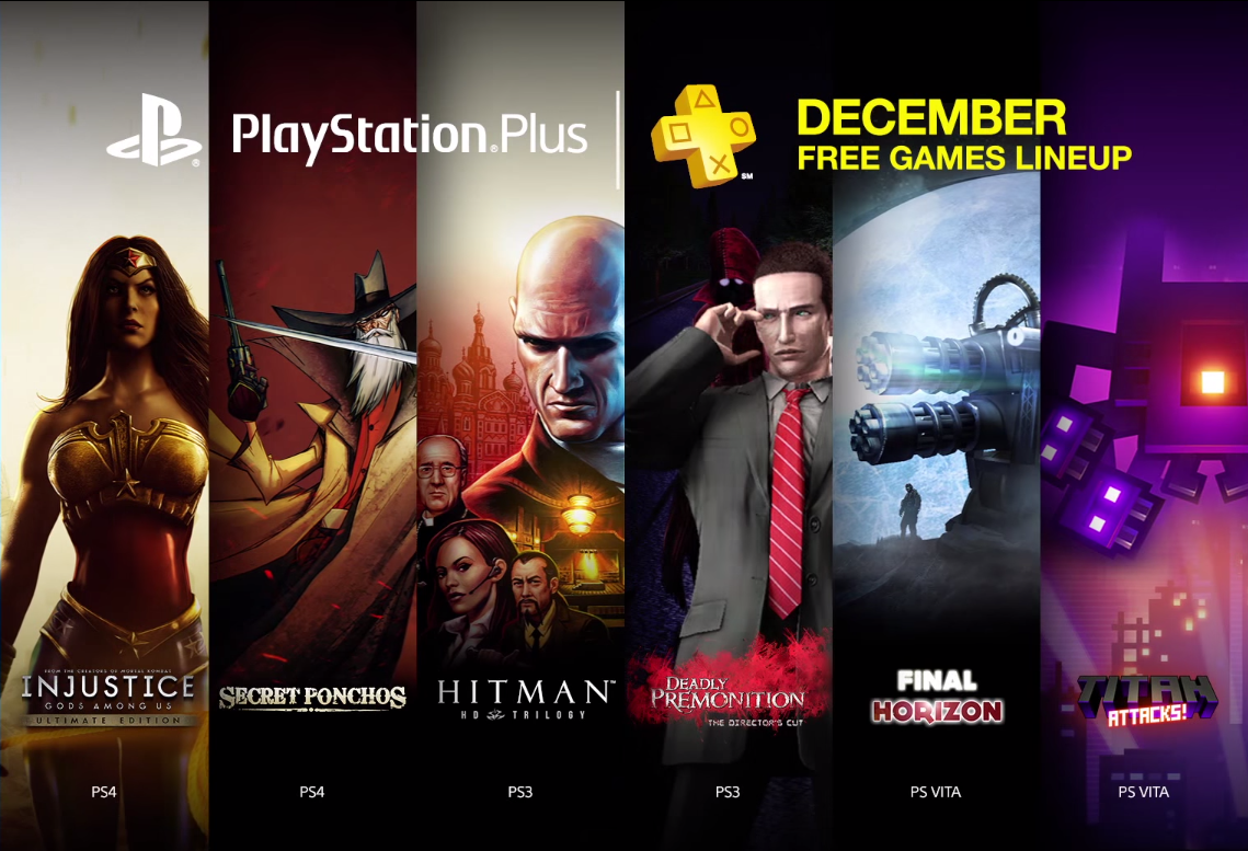 december free games ps4
