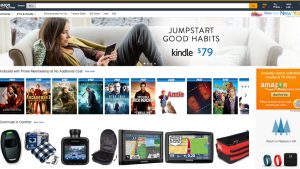 Amazon.com Home Page Redesign