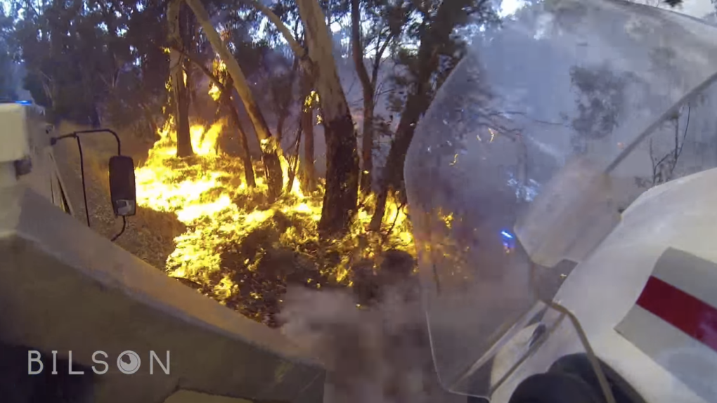 GoPro Video Forest Fire
