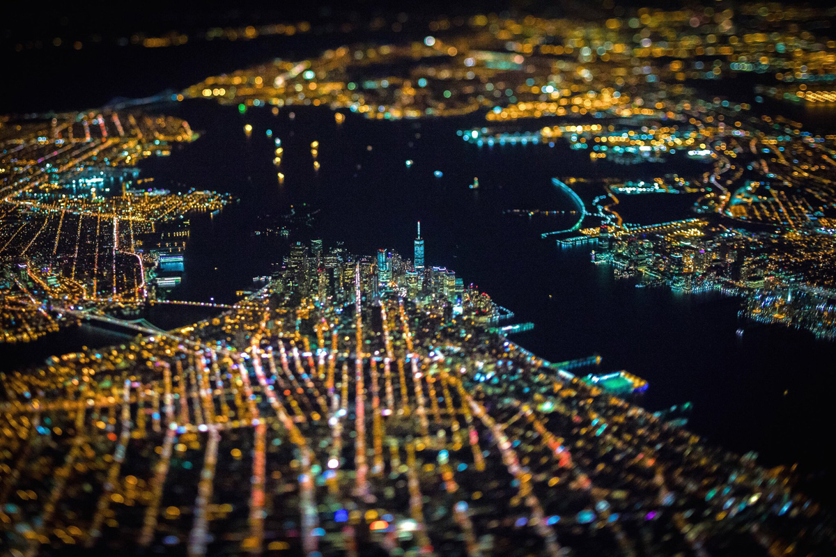 These Breathtaking Aerial Photos Show New York At Night Like You Ve Never Seen It Before Bgr