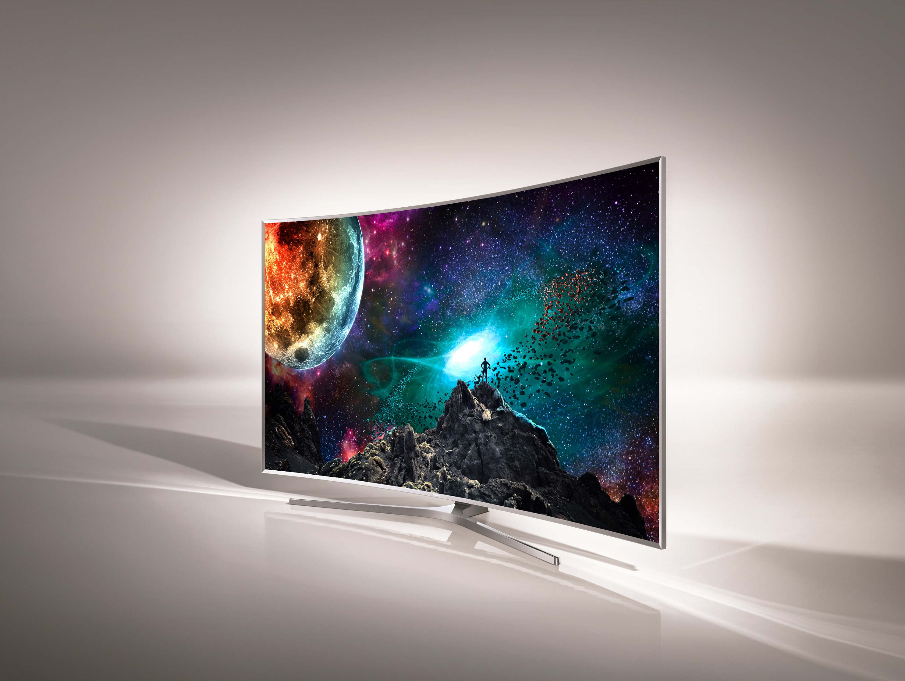 Телевизор 65 дюймов купить 2024. Изогнутый Samsung SUHD. Samsung TV 2022.