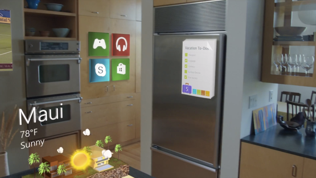 Microsoft Reveals Windows Holographic