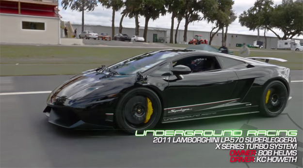 Video Watch A Lamborghini Gallardo Crush The Half Mile Top Speed World Record