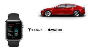 iPhone 6 Apple Watch Tesla App