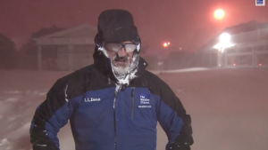 Jim Cantore Thundersnow Video