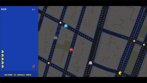 Google Maps Pac-Man Trick