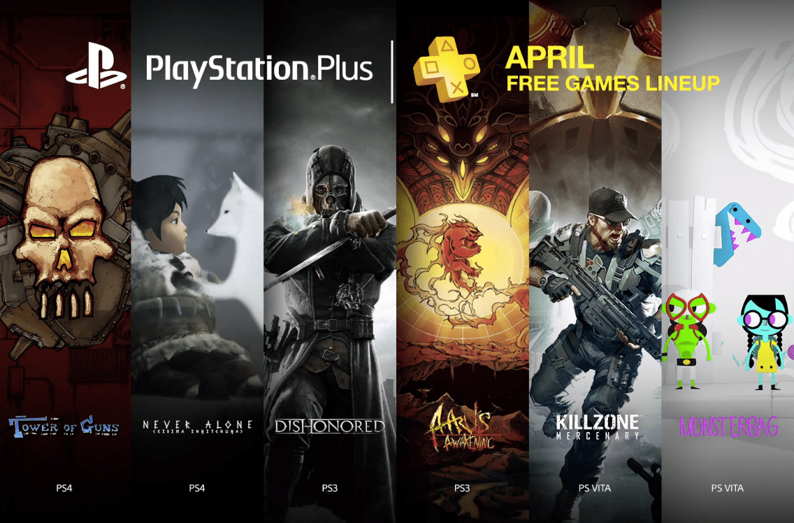 Here are all the PS4, PS3 and Vita games you can get for free in April
