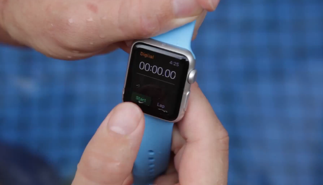 water resistance of apple watch 3