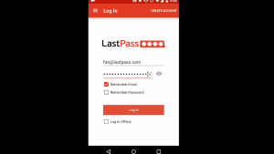 LastPass Android Update Material Design