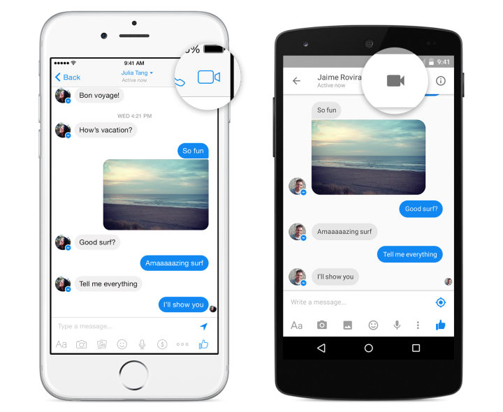 facebook messenger video call filters for mac