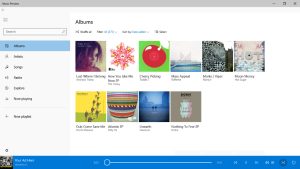 Windows 10 Music and Video Apps