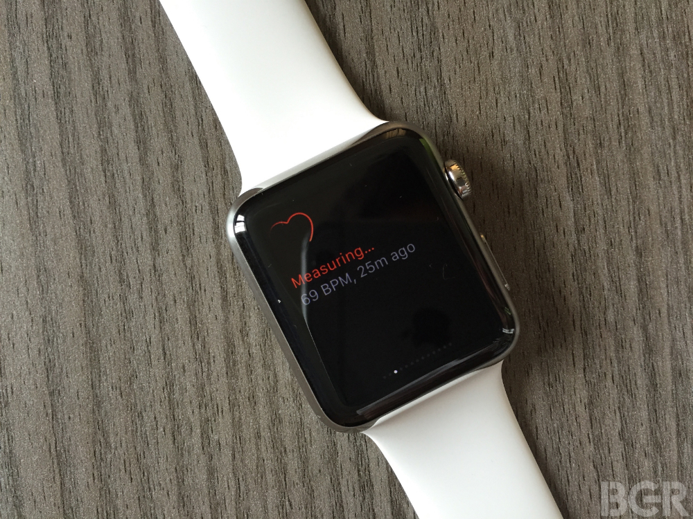 apple watch 4 heart rate