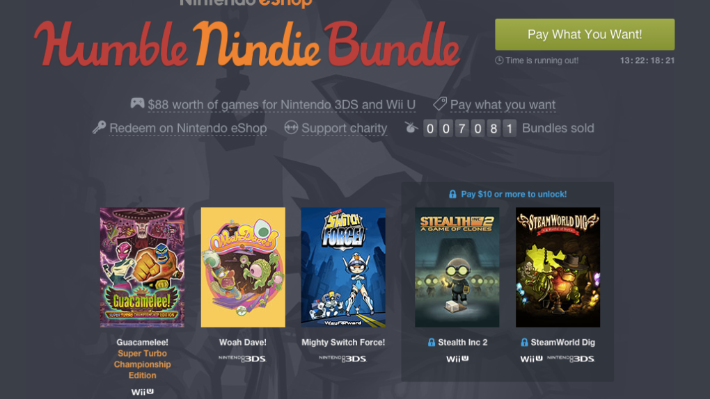 Nintendo Humble Bundle