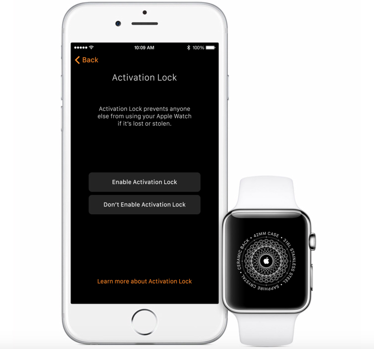 apple watch security camera