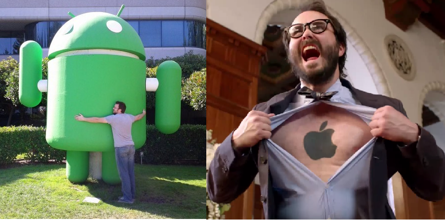 iOS Vs. Android Fanboy Wars