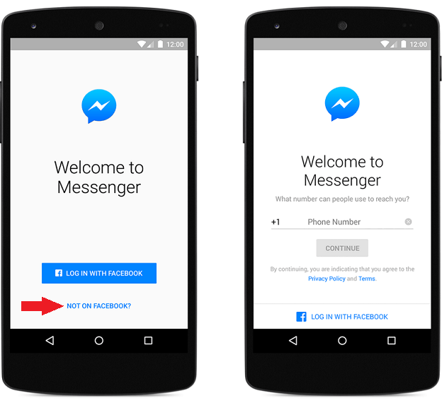 Facebook Messenger App