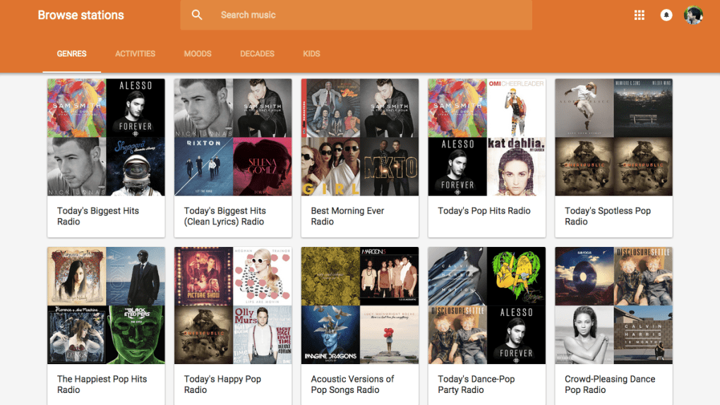 Google Play Music Free Radio