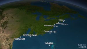 Global Warming Ice Melting Ocean Levels USA Global Warming Ice Melting Ocean Levels USA