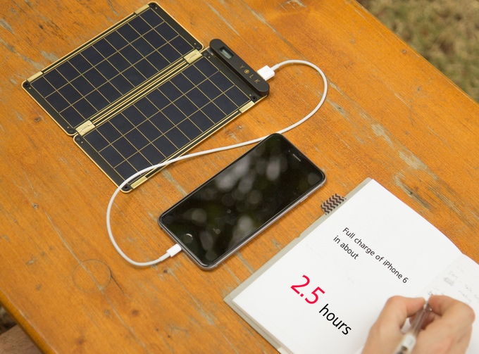iPhone 6 Android Solar Charger Kickstarter