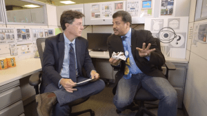 Stephen Colbert vs Neil deGrasse Tyson